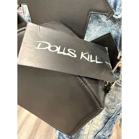 Dolls Kill Welcoming Haunts Haunted House Bag Purse Goth Crossbody Alternative - Picture 4 of 12